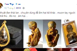 Chợ bùa ngải trên mạng xã hội