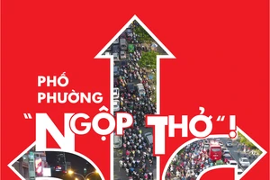 Phố phường “ngộp thở“!