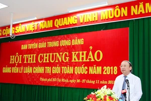 21 giảng viên lý luận chính trị giỏi tranh tài