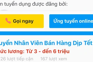 Đi làm thêm ngày tết