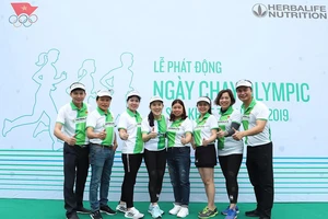 Herbalife ghi dấu năm thứ 4 đồng hành cùng ngày chạy Olympic toàn dân