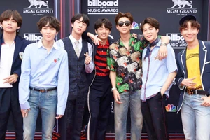 BTS tại lễ trao giải Billboard Music Awards 2018