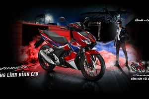 Honda Winner X bổ sung tem màu và phiên bản màu mới