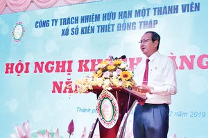 Hội nghị khách hàng xổ số kiến thiết Đồng Tháp năm 2019