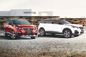 Bộ đôi SUV Peugeot 3008 và 5008 có thêm phiên bản mới