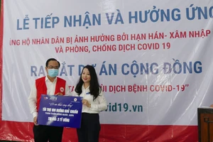 Phát động ủng hộ nhân dân bị ảnh hưởng bởi hạn mặn và phòng, chống dịch Covid-19