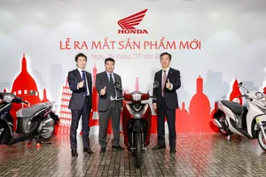 Honda Việt Nam giới thiệu phiên bản mới mẫu xe Sh mode 125cc