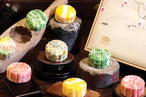 Bánh Trung thu của khách sạn Mandarin Oriental