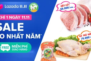 Sagrifood đồng hành cùng Lazada trong lễ hội mua sắm 11-11