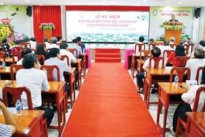 Quang cảnh buổi lễ 