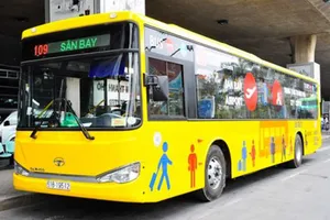 Bố trí vị trí xe buýt đón khách ở sân bay Tân Sơn Nhất