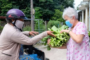 Bó rau mùa dịch
