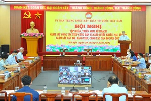 Quang cảnh Hội nghị. Ảnh: http://mattran.org.vn