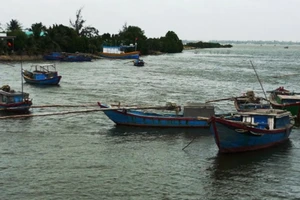 Khai thác thủy hải sản tận diệt trên đầm Đề Gi