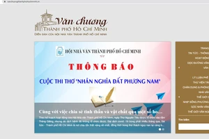 Hội Nhà văn TPHCM ra mắt website mới