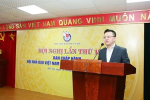 Ông Lê Quốc Minh giữ chức Chủ tịch Hội Nhà báo Việt Nam