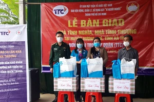 Quỹ “Vì người nghèo” TPHCM hỗ trợ xây nhà tình nghĩa ở Hà Tĩnh