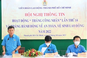 TPHCM: Hơn 100 tỷ đồng chăm lo người lao động trong Tháng công nhân