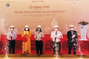 Động thổ dự án nhà ở tái định cư cho người dân Cư xá Thanh Đa