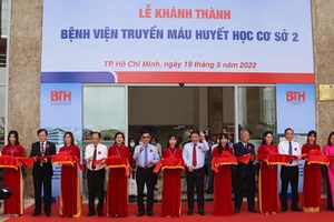 Khánh thành Bệnh viện Truyền máu Huyết học TPHCM cơ sở 2