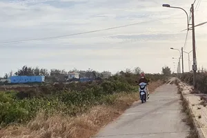 Khu tái định cư ấp 13 - Thống Nhất - Vĩnh Mẫu đã hoàn thành nhiều năm nhưng chưa di dời dân vào ở