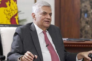 Ông Ranil Wickremesinghe tại Colombo, Sri Lanka, hôm 25-5. Ảnh: GETTY IMAGES