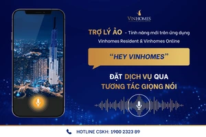 Ra mắt trợ lý ảo trên ứng dụng Vinhomes Resident và Vinhomes Online