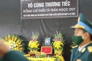 Đề nghị cấp bằng “Tổ quốc ghi công” cho phi công Trần Ngọc Duy