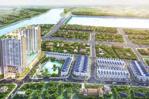 Phối cảnh Dự án căn hộ chung cư Green Star Sky Garden quận 7