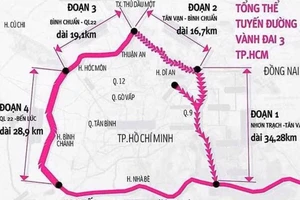 Tháng 12, bàn giao 100% mặt bằng dự án đường Vành đai 3