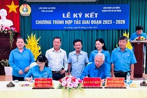 Phối hợp chăm lo đoàn viên, người lao động khó khăn