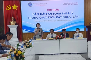 Quang cảnh buổi hội thảo