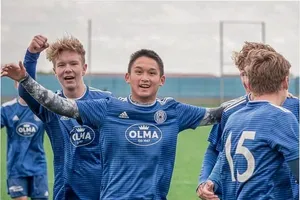 Tiền vệ Việt kiều Nguyễn An Khánh. Ảnh: VFF