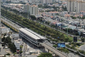 Nhà ga S6 tuyến metro Bến Thành - Suối Tiên. Ảnh: HOÀNG HÙNG