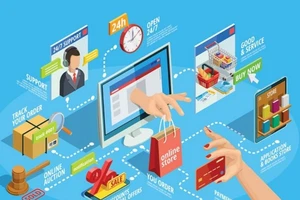Mua sắm trực tuyến là điểm sáng của ngành bán lẻ