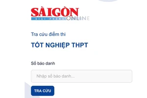 8 giờ sáng 18-7, tra cứu điểm thi tốt nghiệp THPT trên Báo Sài Gòn Giải Phóng