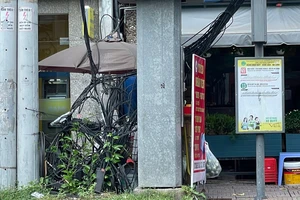 Dây cáp nhếch nhác, nguy hiểm