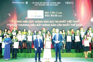 Vinhomes vào Top 20 thương hiệu bất động sản giá trị nhất thế giới