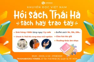 Nhiều ưu đãi tại “Hội sách Thái Hà - Sách hay trao tay”