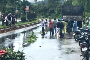 Tông vào đuôi xe tải đậu bên đường, 2 vợ chồng tử vong