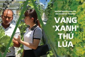 Vàng "xanh" thử lửa