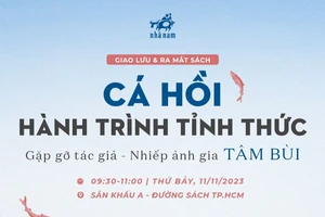 Ra mắt sách Cá hồi và giao lưu tác giả