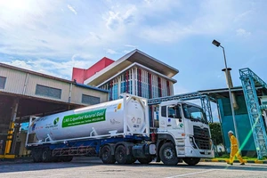 Chuẩn bị vận hành Trạm nạp xe bồn LNG Thị Vải