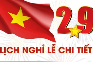 Lịch nghỉ lễ Quốc khánh 2-9 năm 2024, cán bộ công chức được nghỉ 4 ngày