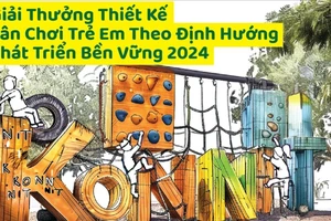 Thiết kế sân chơi trẻ em hướng đến phát triển bền vững