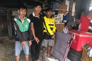 Nhóm đối tượng bị bắt 