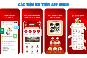 Thêm nhiều tiện ích được cập nhật trên VNeID