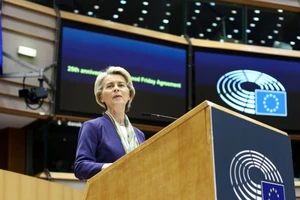 EU đề cử bà von der Leyen làm Chủ tịch Ủy ban châu Âu thêm một nhiệm kỳ. Ảnh: Reuters