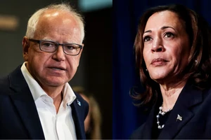 Bà Kamala Harris chọn Thống đốc bang Minnesota Tim Walz là người liên danh tranh cử