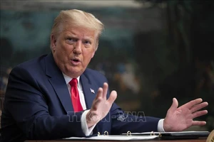 Tổng thống Mỹ Donald Trump đã lập danh sách khoảng 20 đối tác làm trọng tâm cho những cuộc đàm phán ban đầu. Ảnh: AFP/ TTXVN